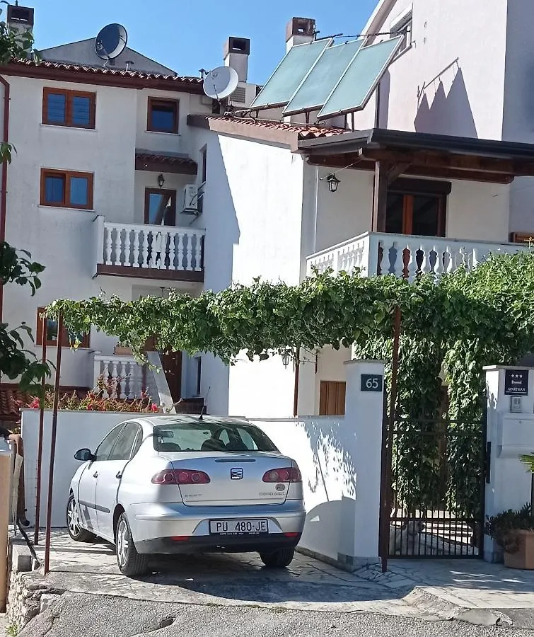 Studio Apartment In Stinjan With Balcony, Air Conditioning, Wifi 5018-2 Pula